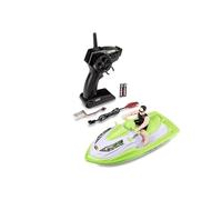 Carson 500108052 Jetski 2.4GHz 100% RTR Remote Controlled Boat for Children and Adults with Remote Control Green