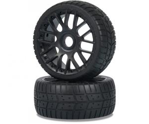 Carson 500405840 - 1:8 Tire Set On-Road 4S 2Pcs. - New