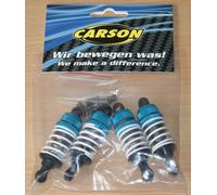 Carson 500405863 Aluminum Touring Car Oil Damper Set 55mm, (For Tamiya TT-02)