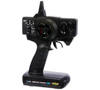 Carson 500500048 FS Reflex X1 2-Channel 2.4G Vehicle, Tamiya KIT Compatible, Model Building, Accessories, Receiver, RC Spark, 2 4 GHz Remote Control