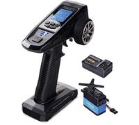 Carson 500500120 FS 4K Reflex Wheel Pro 4 2.4GHz LCD 6 kg Servo - RC Accessories, Model Building Accessories, Tuning Set, RC Remote Control