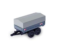 Carson 500504156 1:87 Tarpaulin Trailer for Unimog, Accessories for 1:87 Scale Models, Trailer for Models, Model Making, 1:87