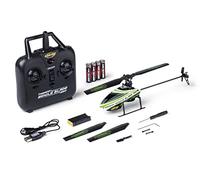 Carson 500507171 Remote Controlled Helicopter Tyrant Single Blade 320 2.4 GHz RC Aeroplane from 16 Years, 100% RTF Complete Set, with Altitude Control and Start & Landing Function, Green