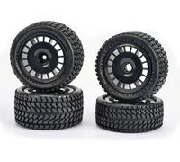 Carson 500900134 - 1:10 All Terrain 2WD Tire Set (4) - New