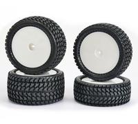 Carson 500900136 - 1:10 All Terrain 4WD Tire Set (4) - New