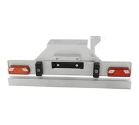 Carson 500907083 1:14 Euro Bumper TAM Tank Trailer, Silver
