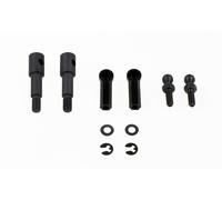 Carson 500907091 - 1:14 Truck Precision Axles Steel - New
