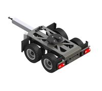Carson 500907210 500907210-1 2-Axle Dolly Rigid RC Truck Accessory, Scale 1:14,