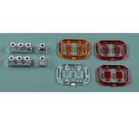 Carson 500907261 - 1:14 3+1 Chamber Tail Lights Universal - New