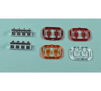 Carson 500907262 - 1:14 4 Chamber Tail Lights Universal - New