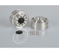 Carson 500907272 - 1:14 Aluminum Rim Narrow Round (2) Ag-Va - New