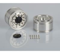 Carson 500907278 - 1:14 Aluminum Rim Wide Round (2) Ag-Va - New