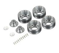 Carson 500907352 - 1:14 Aluminum Wheels Set Ha Long Hole (2) 12mm - New