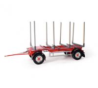 Carson 500907622 - 1:14 2-Axle Stake Trailer Riedler without Drawbar - New