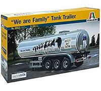 Italeri Tank Trailer Model Kit We Are Family IT3911 Mo 1:24 For Truck