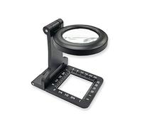 Carson 5x30 LinenTest Metal Folding Loupe Magnifier
