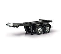 Carson 907334 1:14 20 ft Container Trailer Ride Kit, RC, Accessories for Tamiya Trucks, Spare Parts, Tuning Parts, Model Building, Made in Germany, 500907334, Black