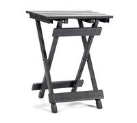 Carson Aluminium Side Table, Silver One Size
