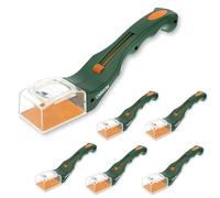 Carson BugView Bug Catching Tool & Magnifier - Set of 6 (HU-10MU), Green | Safe Insect Catching Tool, Education Toy for Children - Green (HU-10)