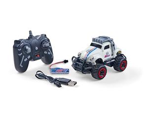 Carson C404317 1:32 Volkswagen Beetle Rally 2.4GHz RTR White RC Truck