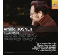 Carson Cooman : Arnold Rosner: Chamber Music [Curtis Mac CDNEW Great Value