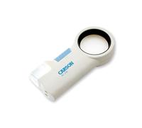 Carson CP-32 MagniFlash Aspheric Lens 9x LED Lighted Magnifier and Flashlight Combo , White