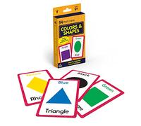 Carson Dellosa Colors and Shapes Flash Cards-Double-Sided, Essential Shapes, Basic Colors, Names With Illustrations, Early Math and Reading ... Set (54 pc) (Brighter Child Flash Cards)