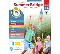 CARSON DELLOSA EDUCATION Summer Bridge Activities, Grades 5 - 6 Paperback Book CARSON DELLOSA EDUCATION Multicolor