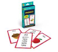 Carson Dellosa Phonics Flash Cards for Kids Ages 4-8, Sound Recognition Skills With Vowels, Consonants and Common Blends for Preschool, Kindergarten, ... 4+ (54 Cards) (Brighter Child Flash Cards)