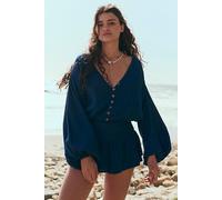 Carson Drop-Waist Romper by free-est at Free People in Titan, Size: Small - female