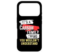 Carson Family Name Case for iPhone 17 Pro