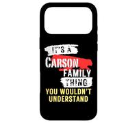 Carson Family Name Case for iPhone 17 Pro Max