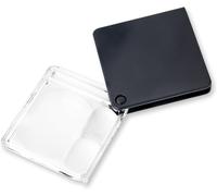 Carson GN-44 Magniflip Plus Folding 2.5x/5x/7x Pocket Magnifier with Built-In C