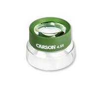 Carson HU-55 4.5x BugLoupe Easy Viewing Magnifier, Green