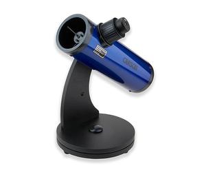 Carson JC-200 SkySeeker Newtonian Reflector Telescope with Dobsonian Mount, 15-37.5X, blue