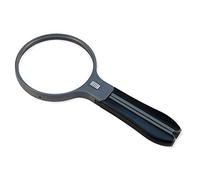 Carson LED Lighted Hands-Free or Handheld Split Handle 2x Magnifier with 3.5x Spot Lens