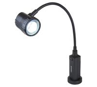 Carson LF-10UK Light Flex LED Task Lamp with Magnetic base, Black