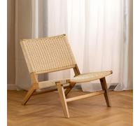 Carson Lounge Chair - Oak