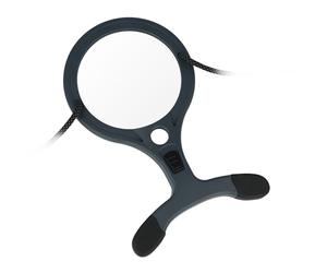 Carson Lumé Series 2 x Hands-Free Magnifying Glass with 7x Spot Lens, COB LEDs and Two Brightness Levels - Ideal for Hobbies such as Sewing, Reading and Crafts (AS-70)