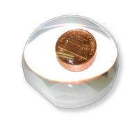 Carson LumiDome Plus LD-75 Hemisphere Magnifying Glass 3x Magnification 75 mm Diameter