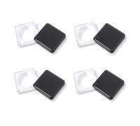 Carson MagniFlip 3x Flip-Open Pocket Magnifiers with Built-In Case - Set of 4 (GN-33MU)