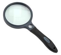 Carson Magnifying Glass SG-10 Black, Grey 96 mm SG-10