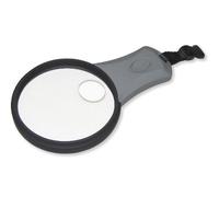 Carson MagniLook LED Lighted Compact Hands-free 2.5x Magnifier with 4.5x Spot Lens and Neck Cord