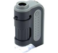 MicroBrite Plus 60 120x Pocket Microscope LED Lighted Zoom Carson MM-300