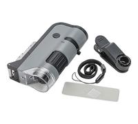 CARSON MicroFlip Pocket Microscope 100-250x Magnification with Clip