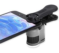 Carson MM-380 MicroMini 20x LED Lighted Pocket Microscope with Built-in LED/UV