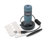 Carson MM-940 zPix Handheld USB Digital Microscope Set 86x-457x (based on a 21″ monitor), Blue