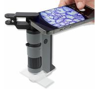 Carson MP-250 MicroFlip 100-250x LED Lighted Pocket Microscope with Smartphone