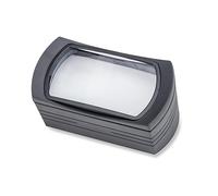 Carson MT-55 Free Stand 2.5x LED Lighted Pre-Focused Stand Loupe - Black
