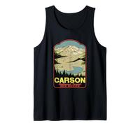 Carson National Forest New Mexico Retro Tank Top